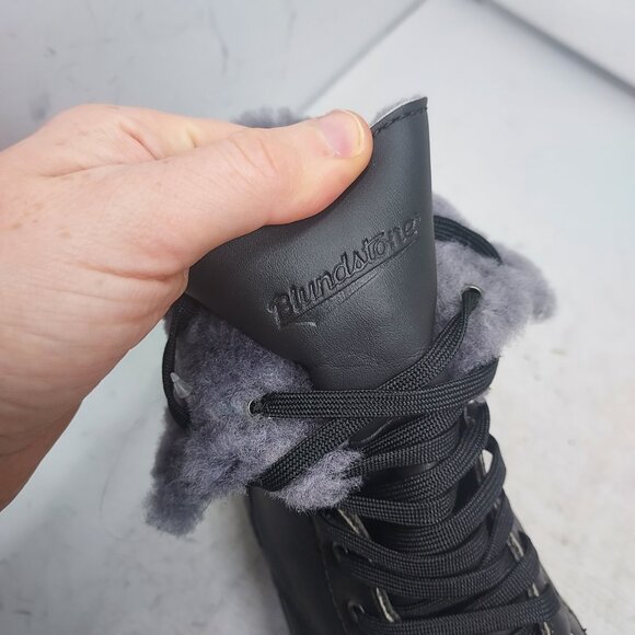 Blundstone Black Waterproof Thermal Lace Up Boot - Picture 8 of 8